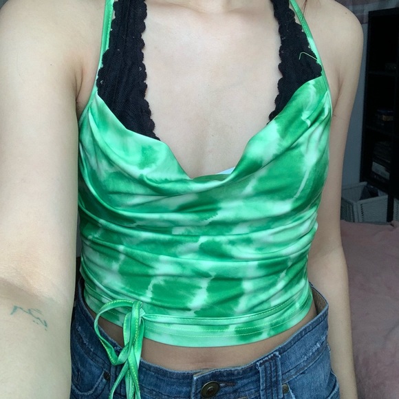 Tie up, backless cami - Picture 2 of 2